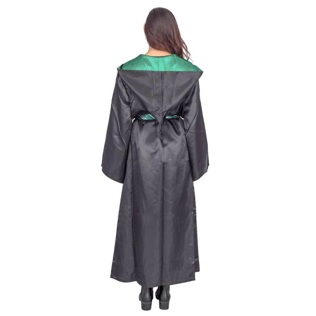 Harry Potter Halloween Costume Robe with Belt and Hood - Red / S/M
