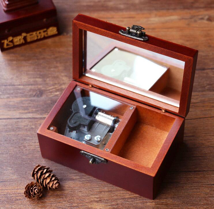 Harry Potter Music Box Vintage Wooden Jewelry Box