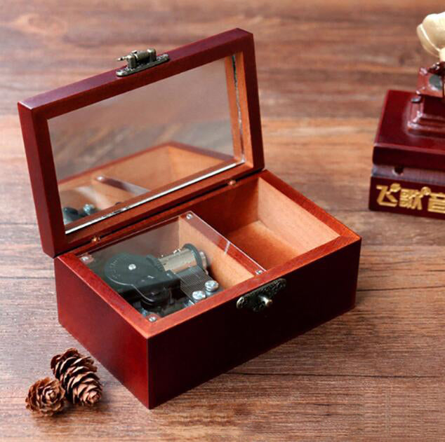 Harry Potter Music Box Vintage Wooden Jewelry Box