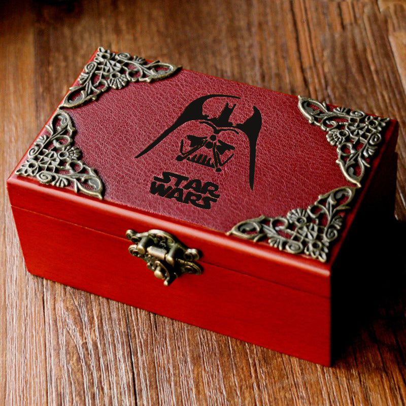 Harry Potter Music Box Vintage Wooden Jewelry Box