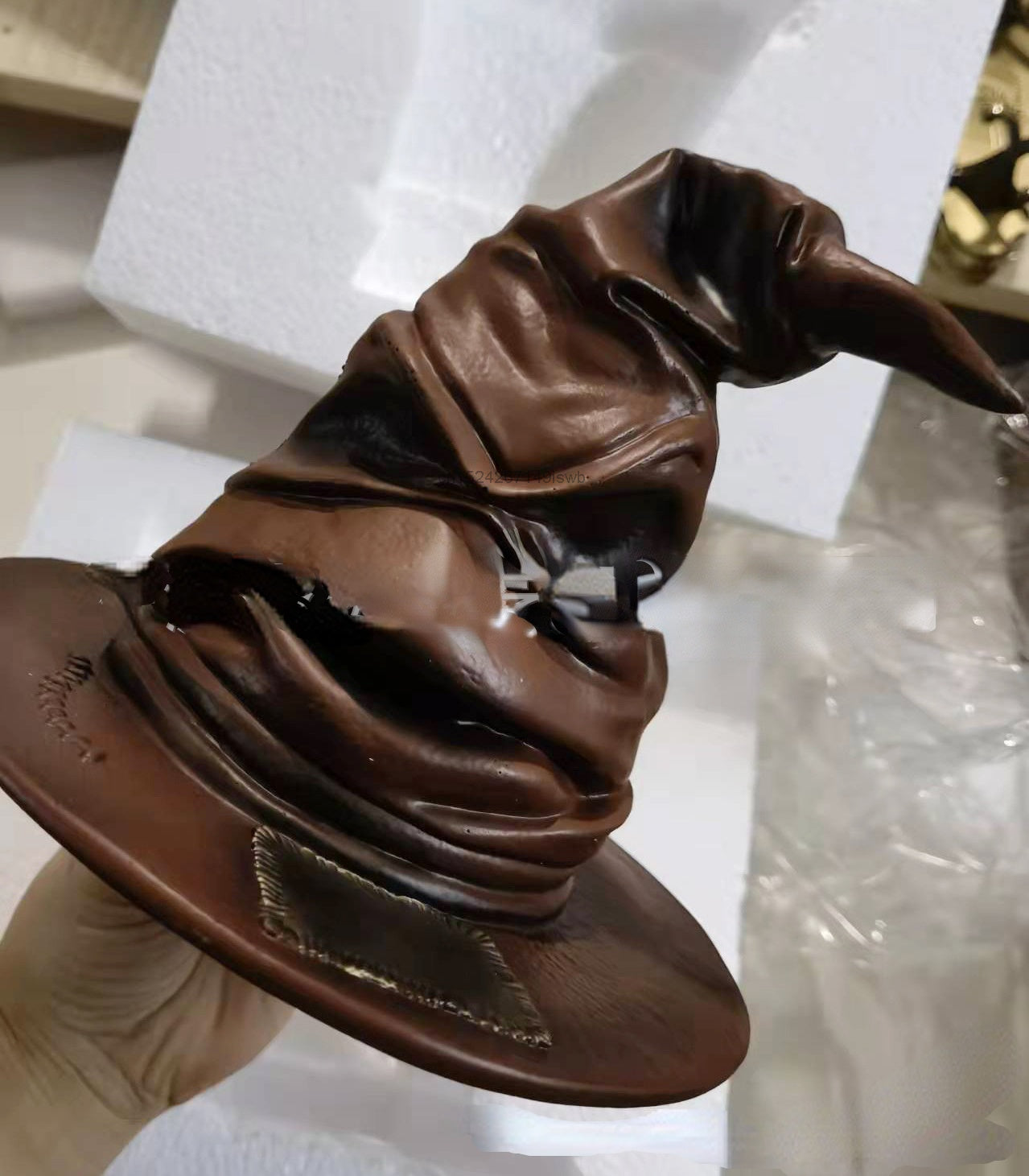 Harry Potter Sorting Hat Resin Piggy Bank Can't Talk