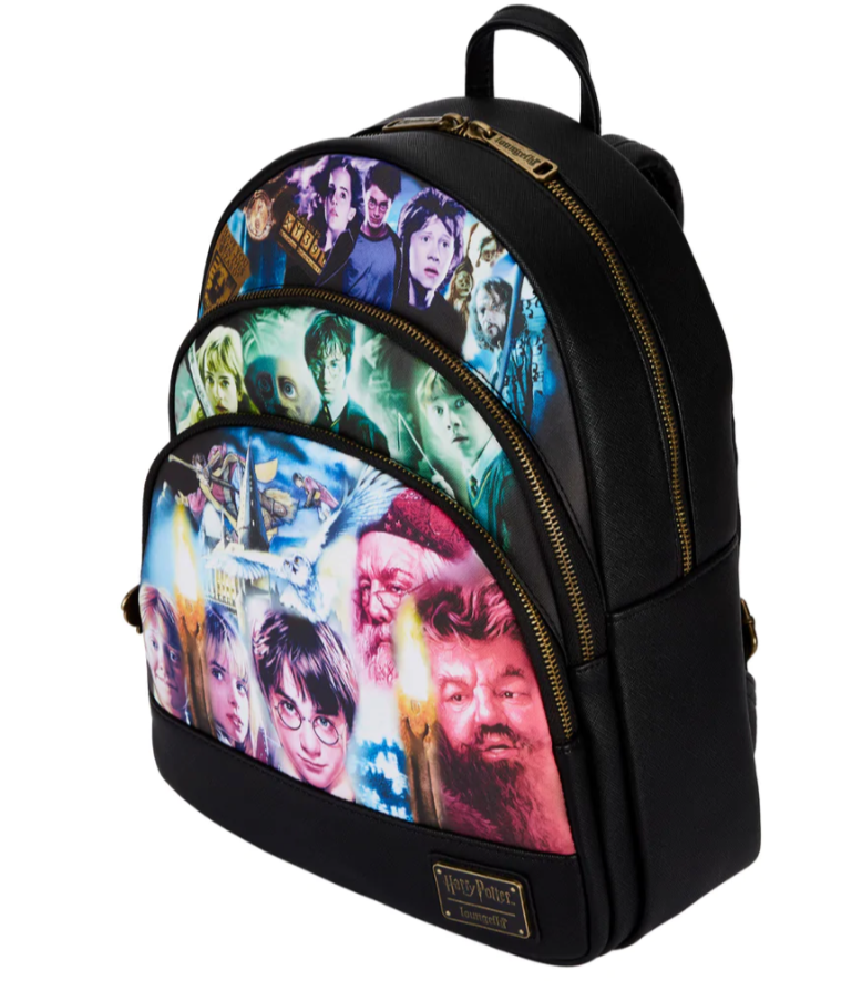 Harry Potter Trilogy Triple Pocket Mini Backpack