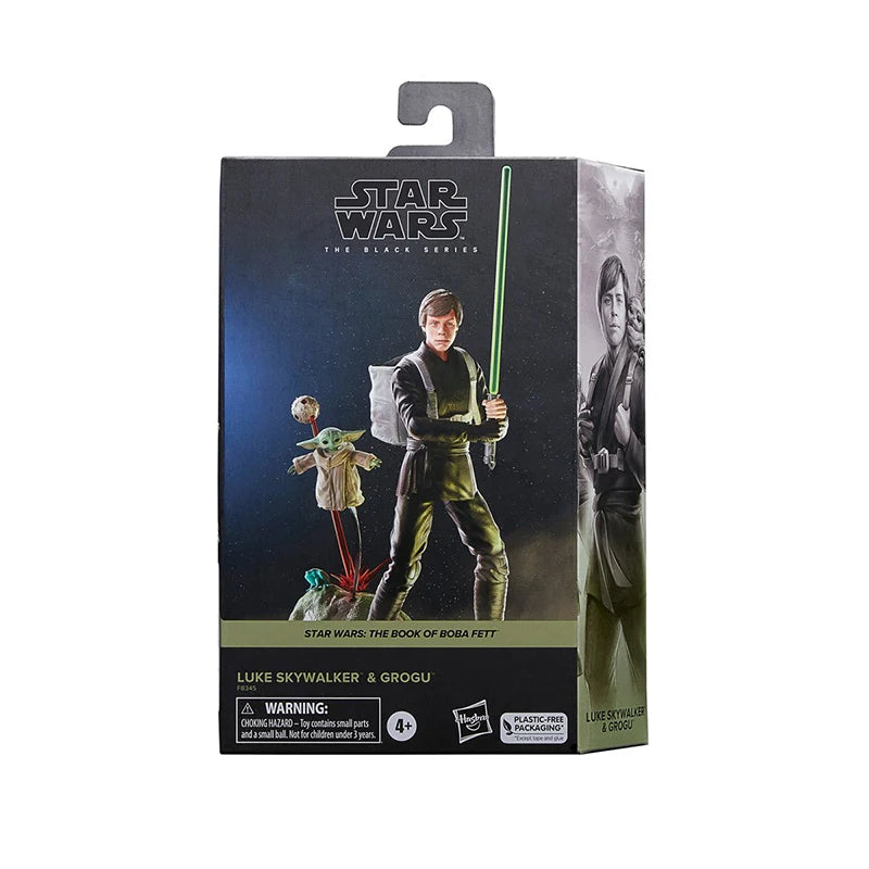 Hasbro Original Star Wars The Black Series Luke Skywalker & Grogu 6-Inch Collection Action Figures toys