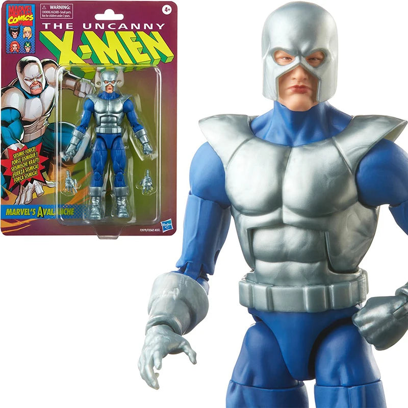 Hasbro Original X-Men Marvel Legends Retro Avalanche 6-Inch Collection Action Figure toys