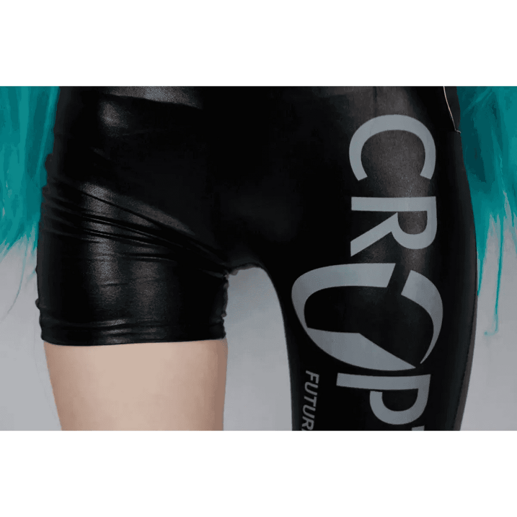 Hatsune Miku Racing 2022 Cosplay Costume – Full Bodysuit with Wig and Gloves - Costume / XS