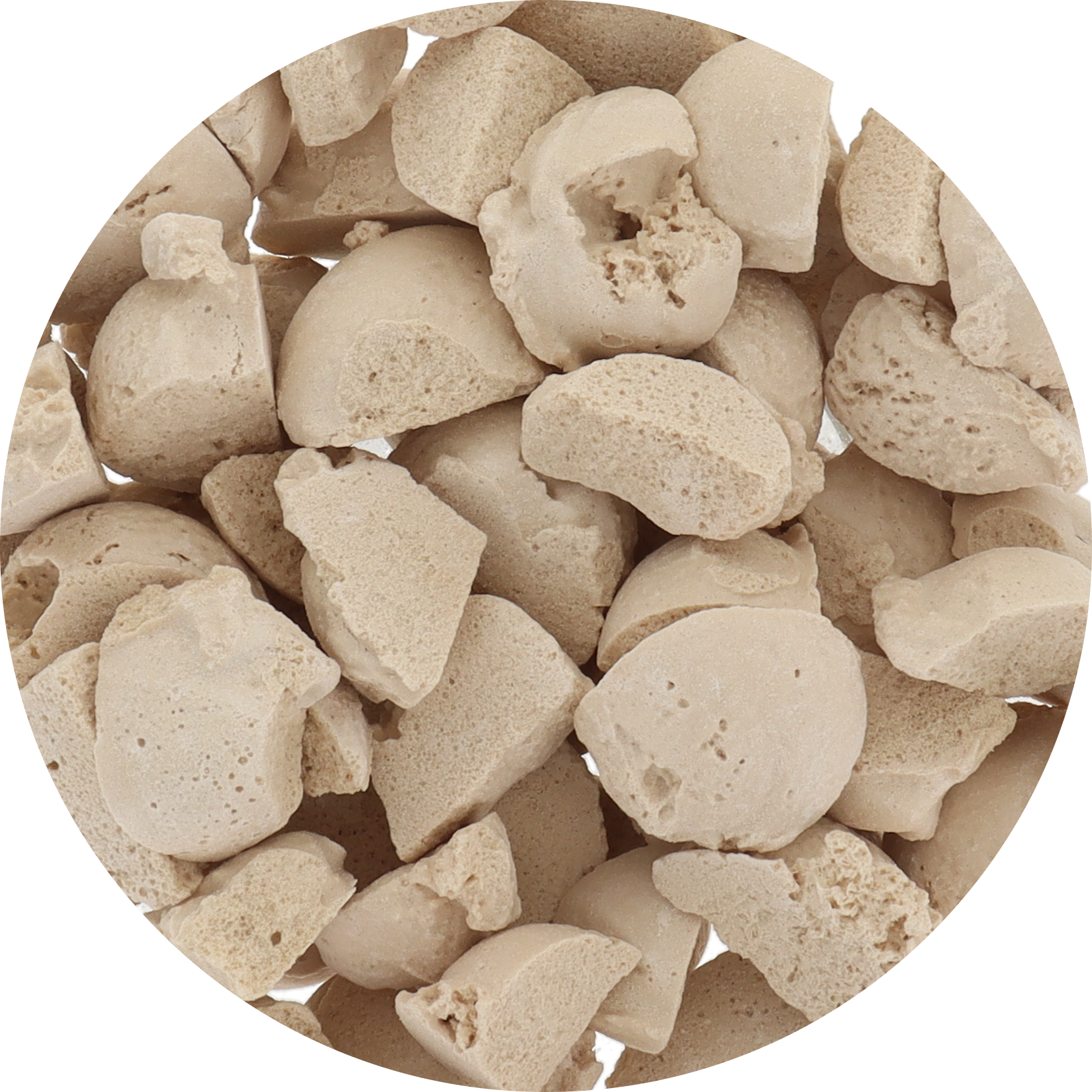 Freeze Dried Ice Cream That Does Not Melt (Bits) Hazelnut