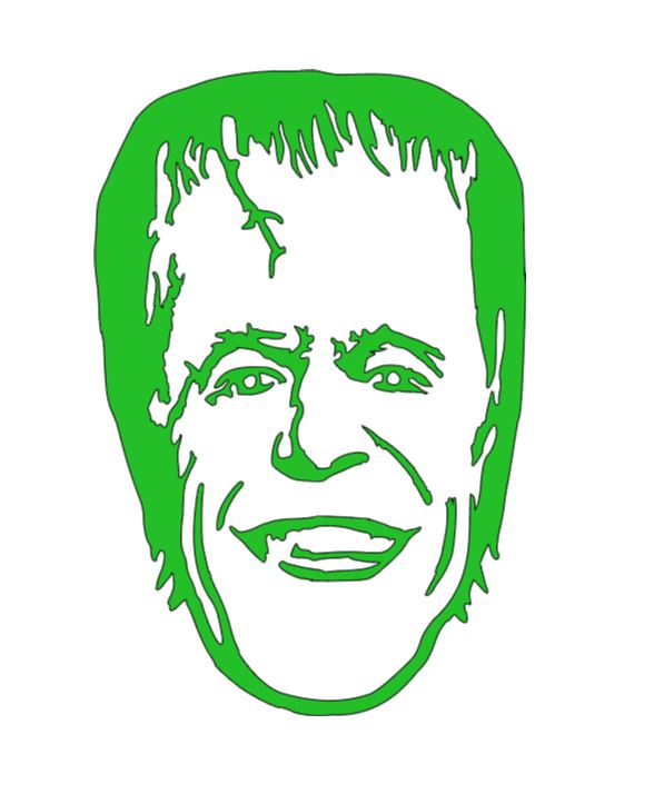 Herman Munster Vinyl Decal Sticker Halloween Horror Metaphysical