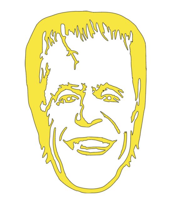 Herman Munster Vinyl Decal Sticker Halloween Horror Metaphysical