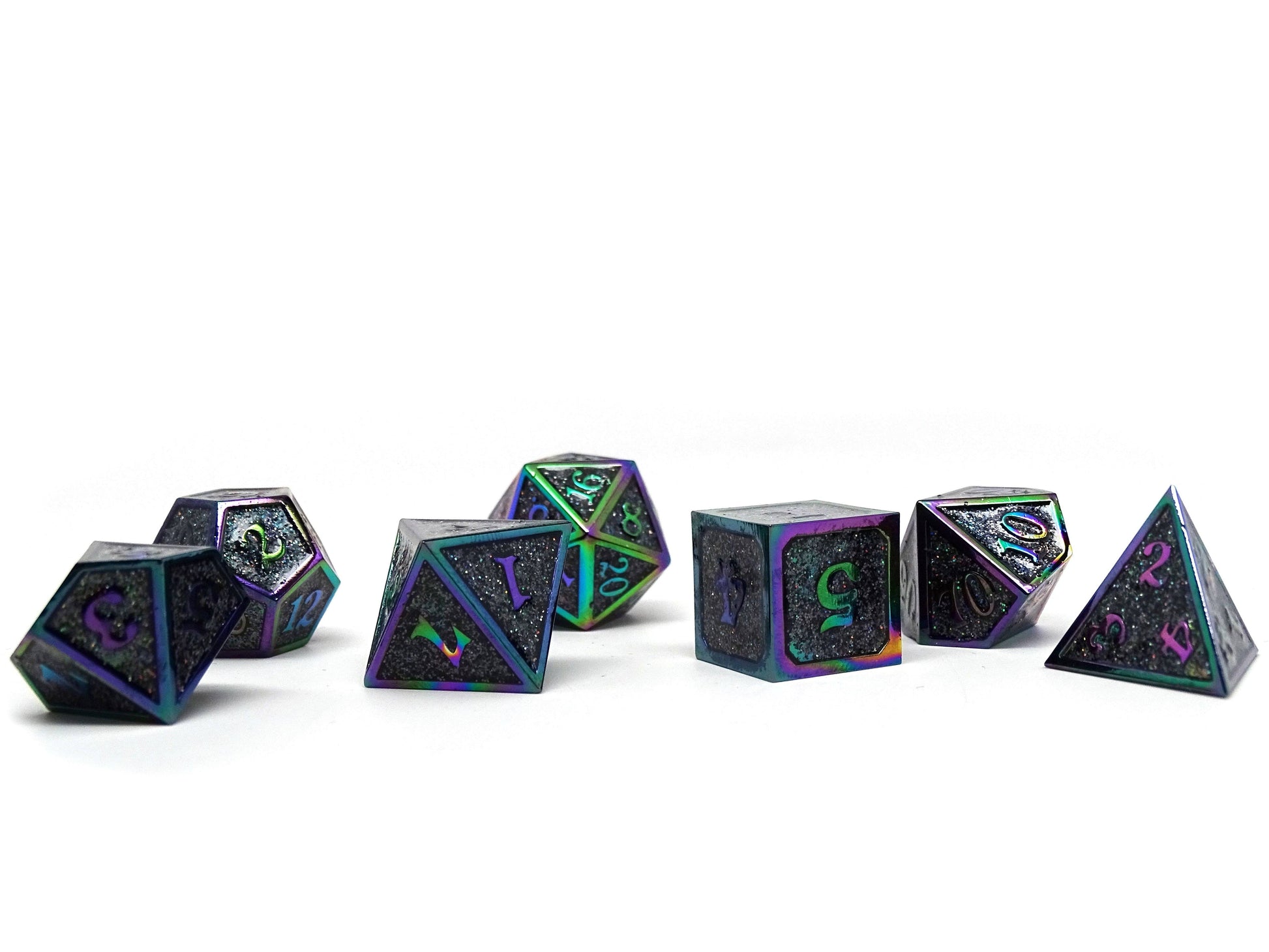 Heroic Dice of Metallic Luster - Multicolor