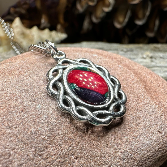 Margie Celtic Heathergems Necklace