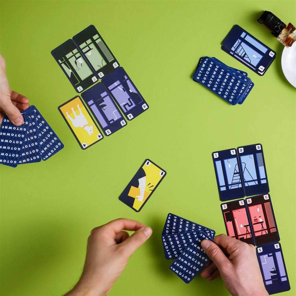 Go Town - A great back-stabbing card game for the whole family - 