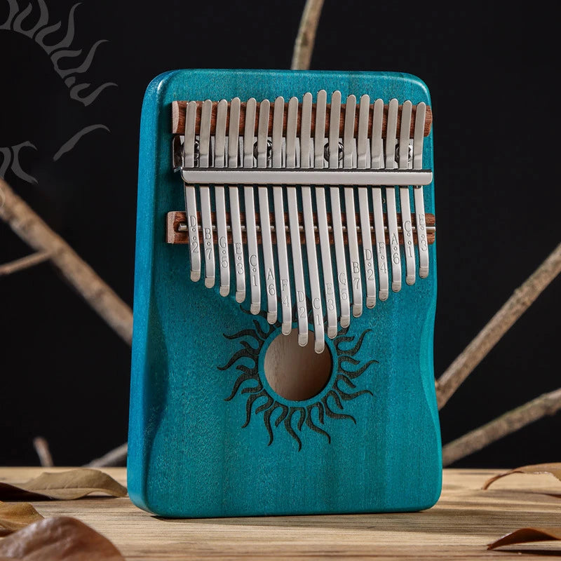 Hluru Kalimba 17 21 Key Kalimba Finger Piano Solid Maple Wood Kalimba Thumb Piano Keyboard Musical Instrument Mbira for Beginner