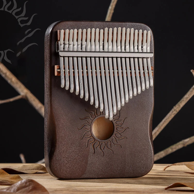 Hluru Kalimba 17 21 Key Kalimba Finger Piano Solid Maple Wood Kalimba Thumb Piano Keyboard Musical Instrument Mbira for Beginner