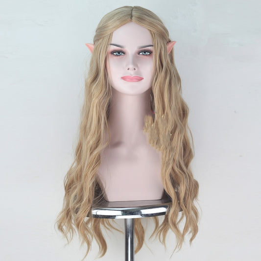 Hobbit Wig Elf Queen Kellantril With Ears Cosplay Anime Wigs