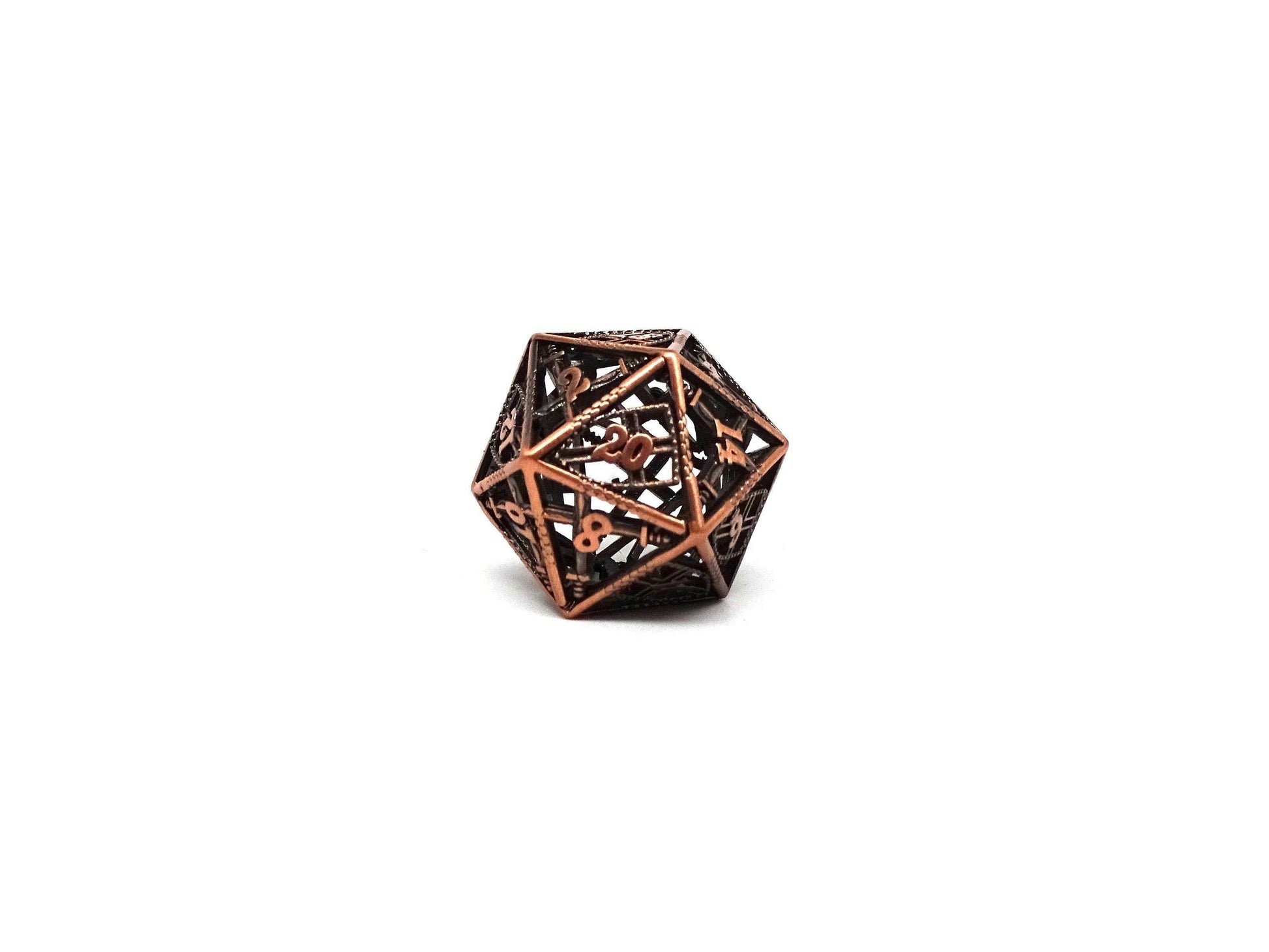 Hollow Dice of Divine Retribution - 5 Pack of D20 Dice - 