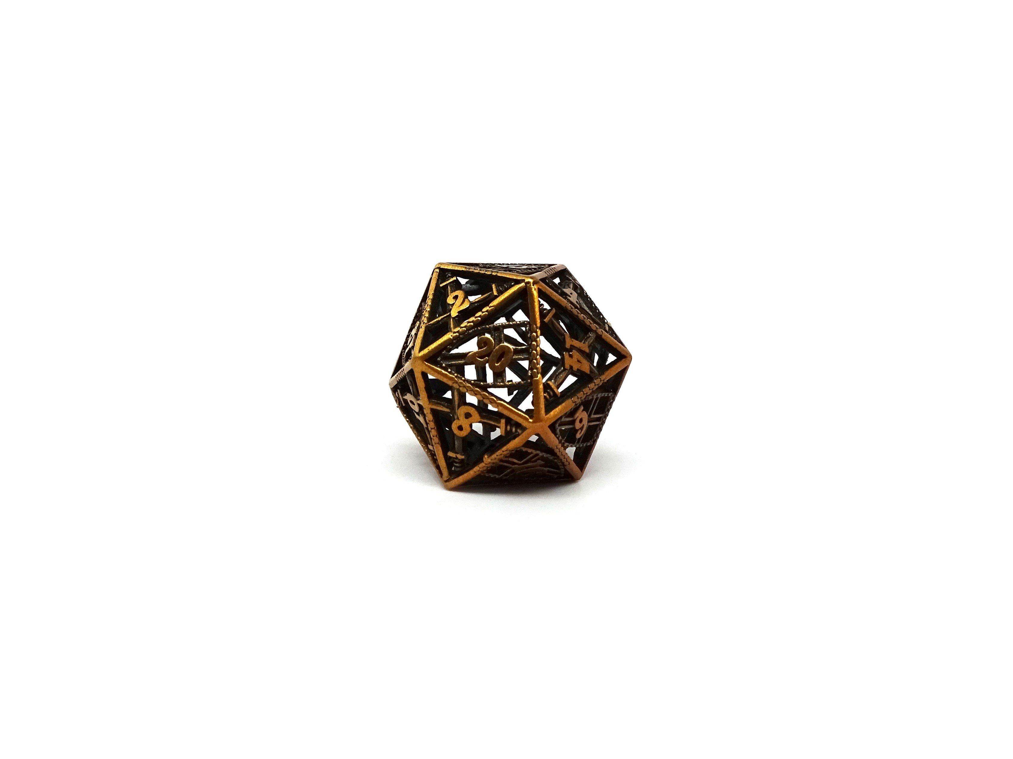Hollow Dice of Divine Retribution - 5 Pack of D20 Dice - 