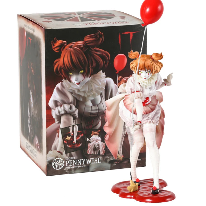 Horror Bishoujo Michael Myers Freddy Krueger Jason Voorhees Chucky Pennywise PVC Figure Statue Decoration Model Toy