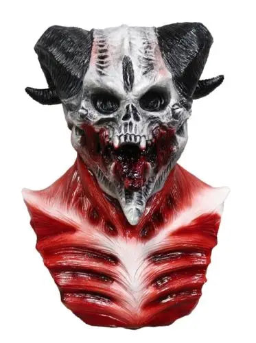 Horror Demon Vampire Red Devil Mask Clown Latex Mask Halloween Costume