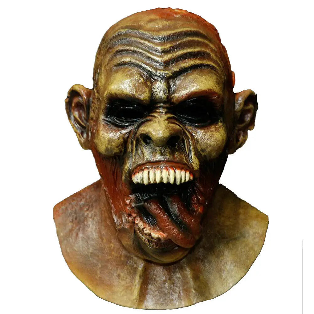 Horror Demon Vampire Red Devil Mask Clown Latex Mask Halloween Costume