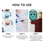 Jason's Mask - Paint By Numbers Kit