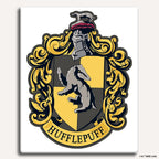 Hufflepuff Crest - Paint By Numbers Kit