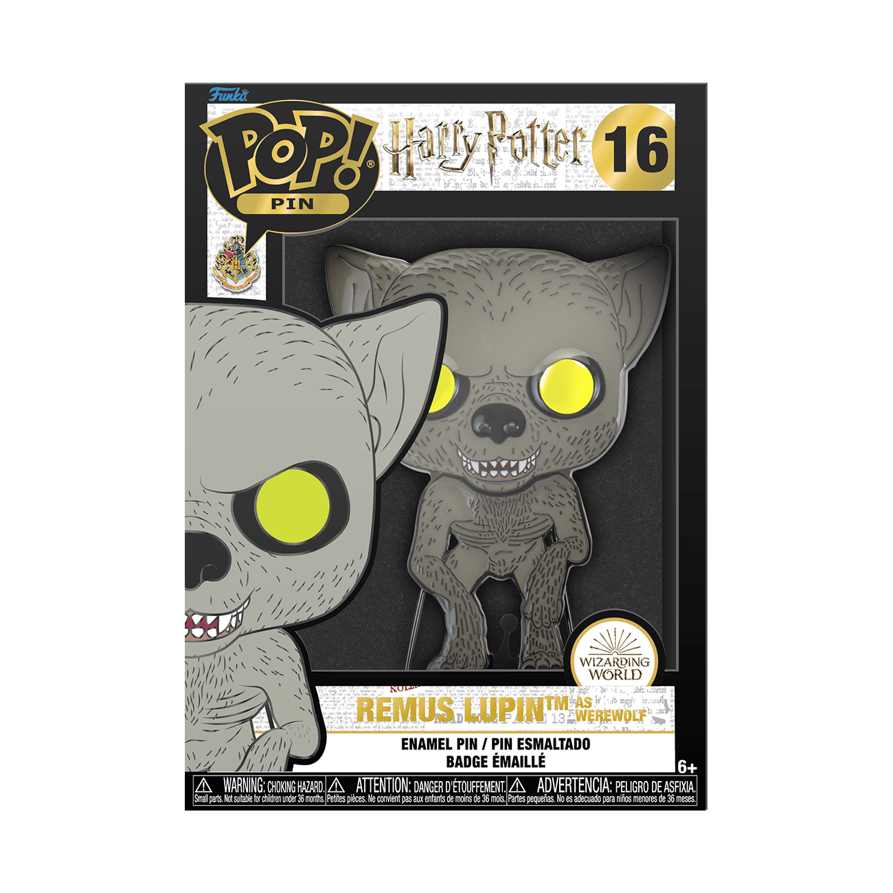 Funko Pop! Sized Pins: Harry Potter - Remus Lupin Pin - 