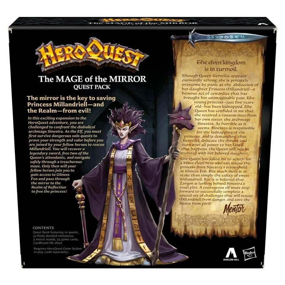 HeroQuest: The Mage of the Mirror - Quest Pack - 