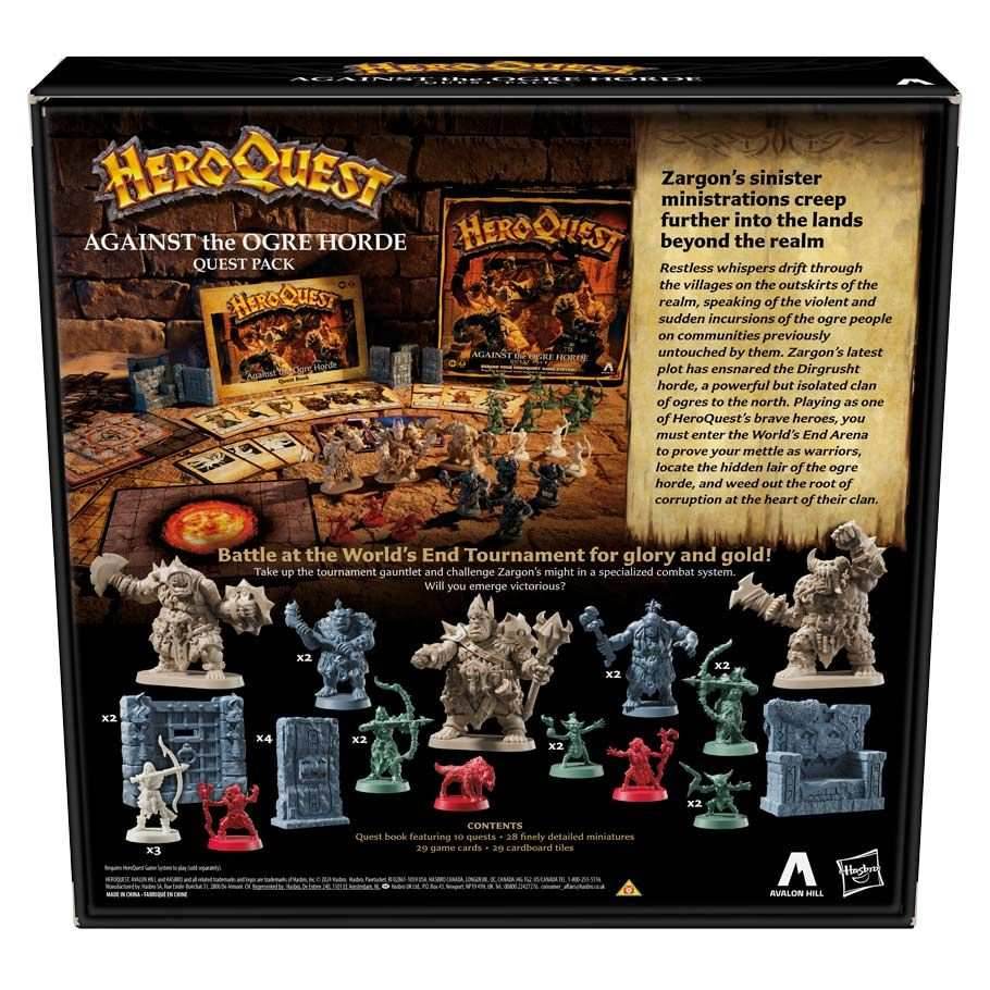 HeroQuest: Against the Ogre Horde - Quest Pack - 