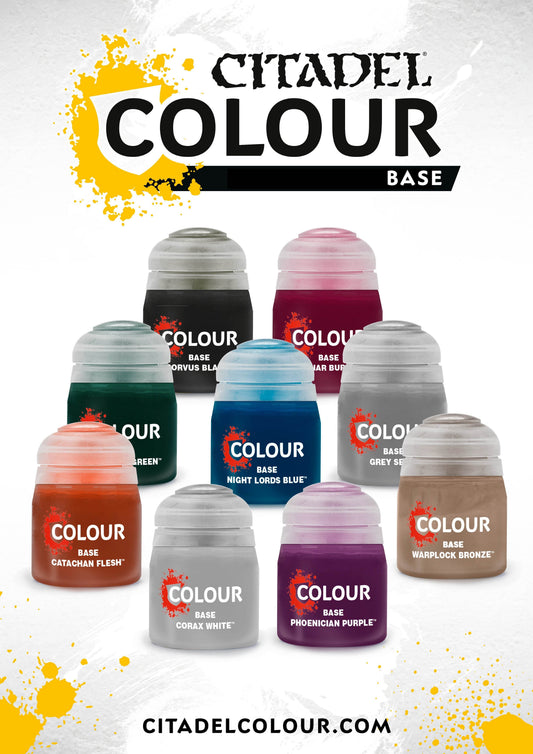 Citadel Base Paint (12ml) - Abaddon Black