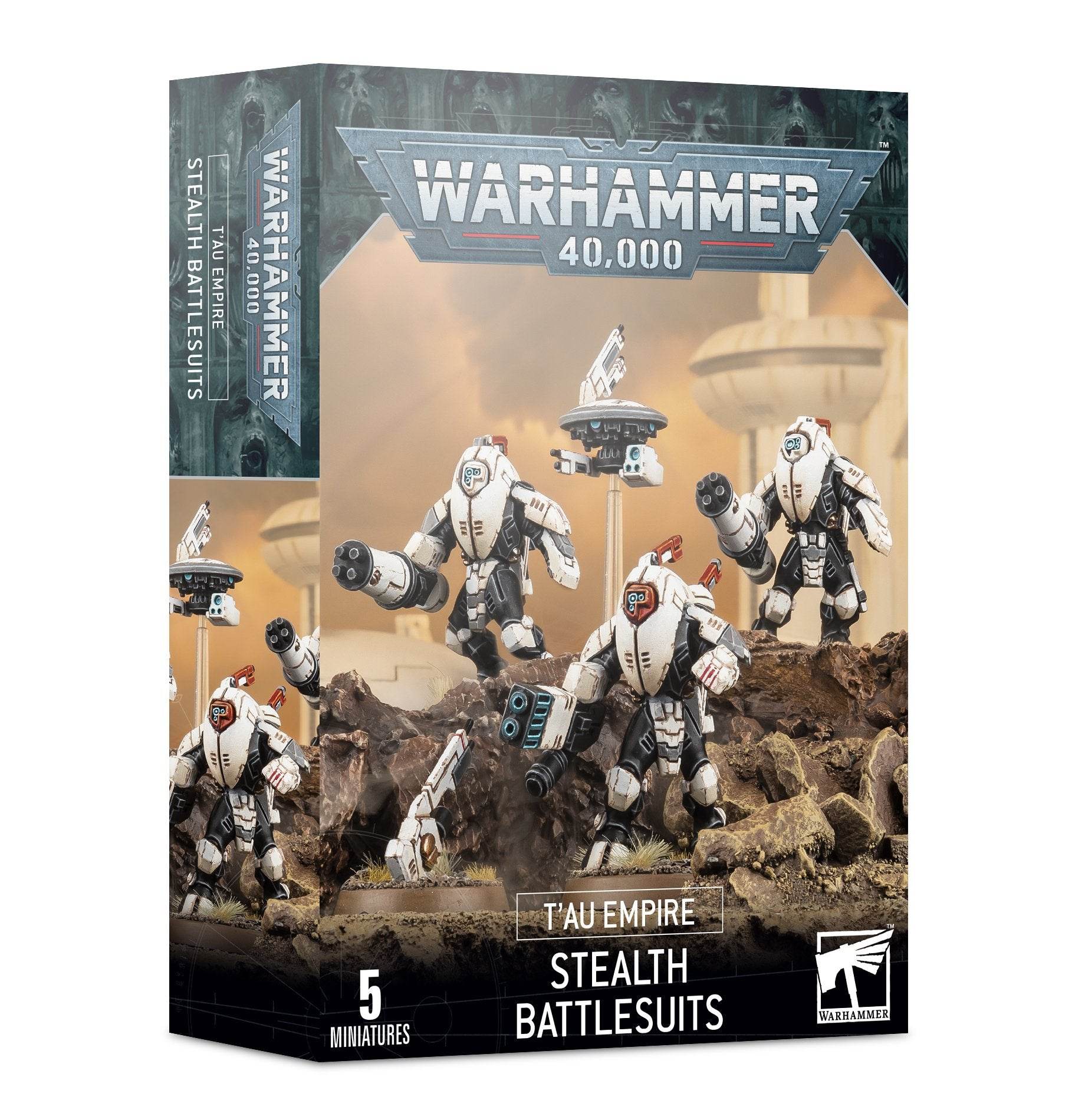 Warhammer 40k: T'au Empire XV25 Stealth Battlesuits - 