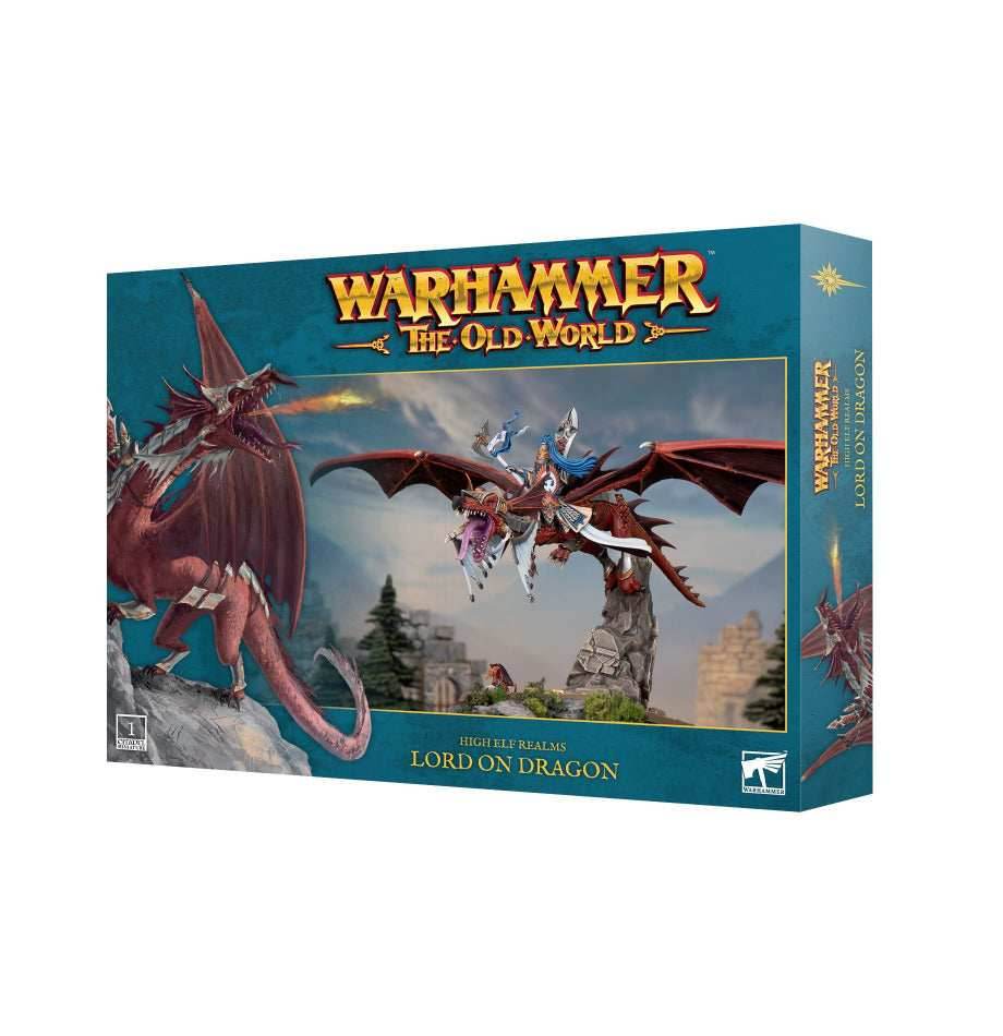 Warhammer: The Old World - High Elf Realms - Lord on Dragon - 