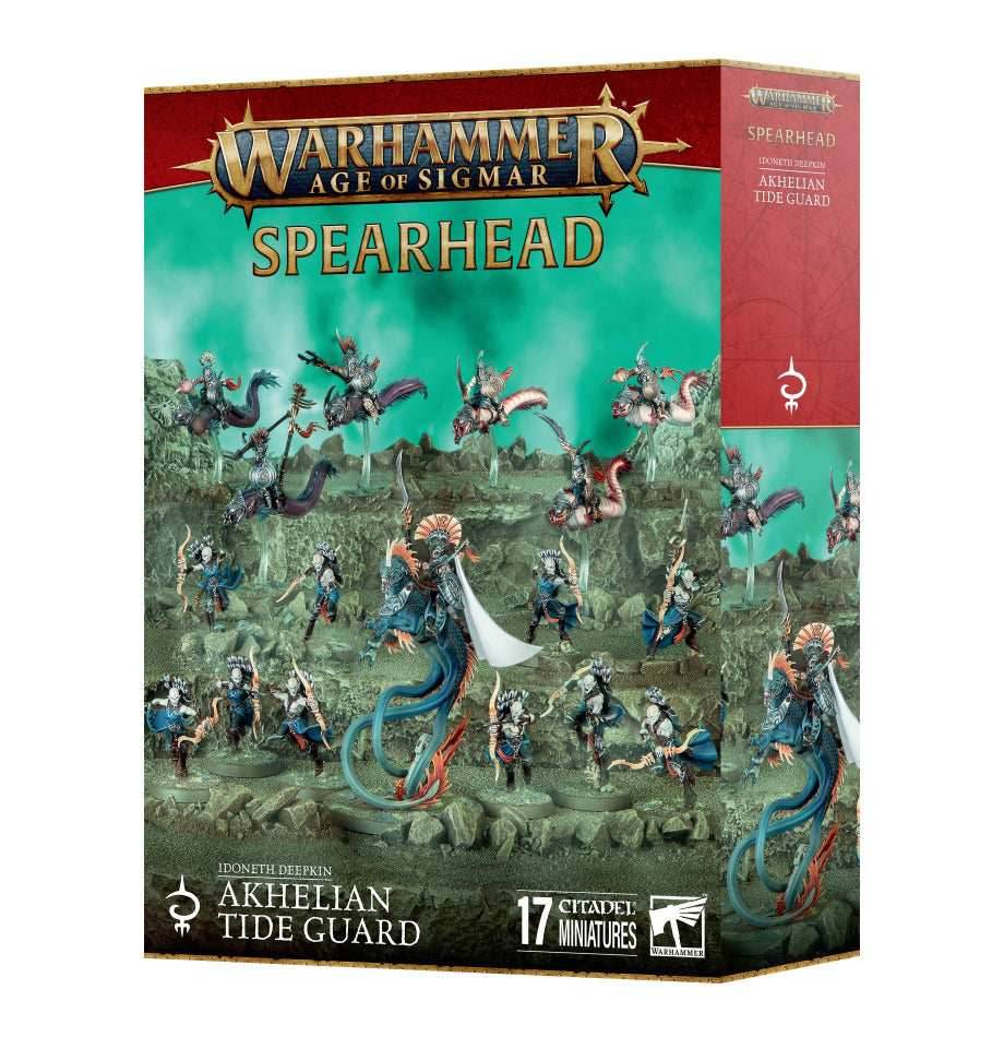 Warhammer: Idoneth Deepkin Spearhead - Akhelian Tide Guard - 