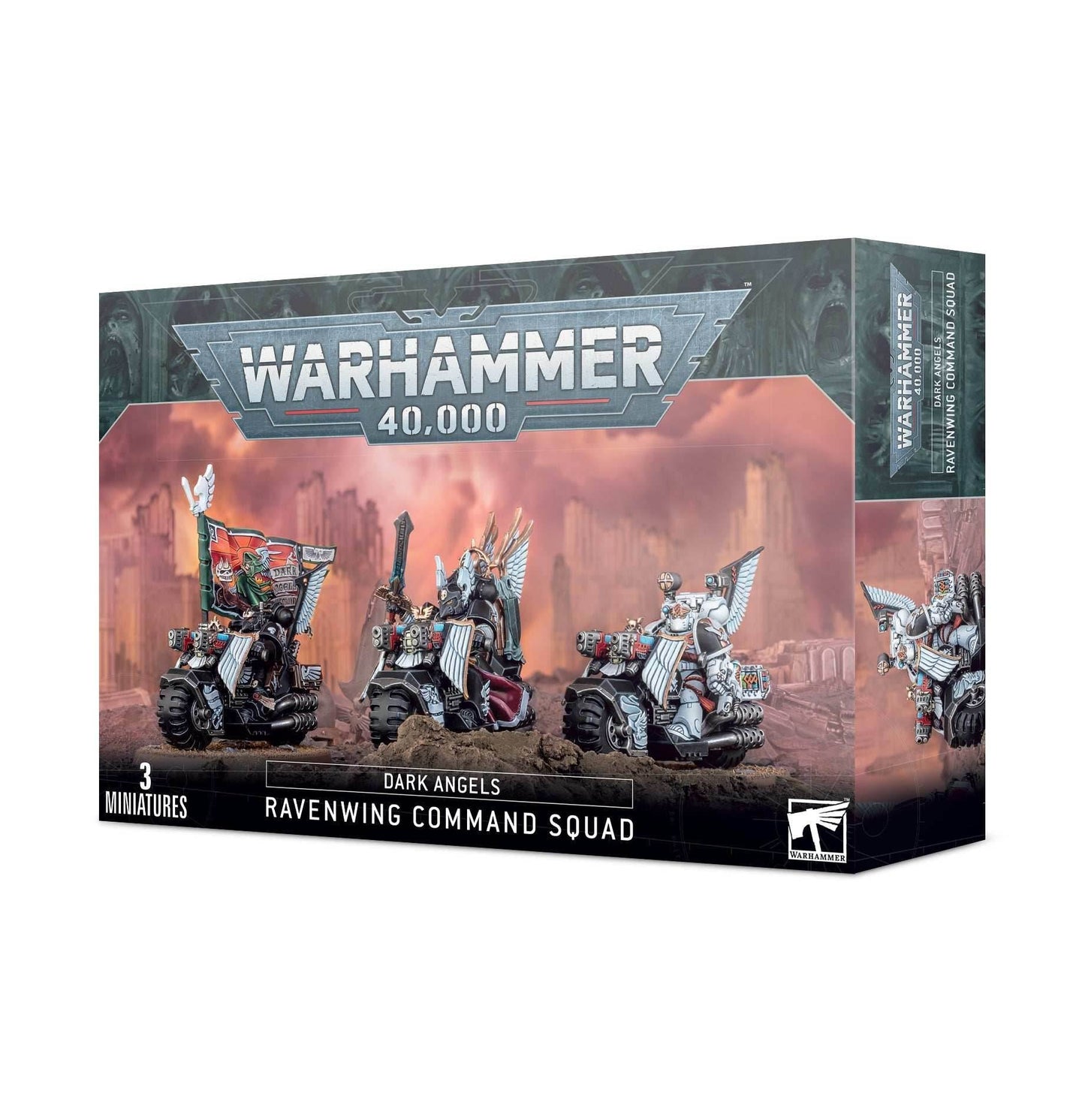 Warhammer 40K: Dark Angels - Ravenwing Command Squad - 