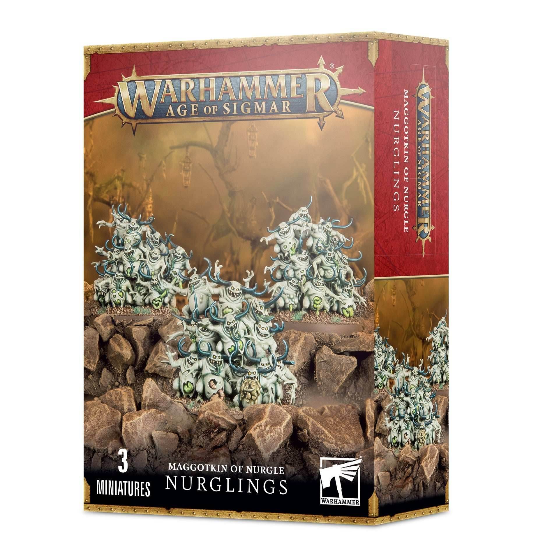 Warhammer 40K: Chaos Daemons Nurgle - Nurglings - 