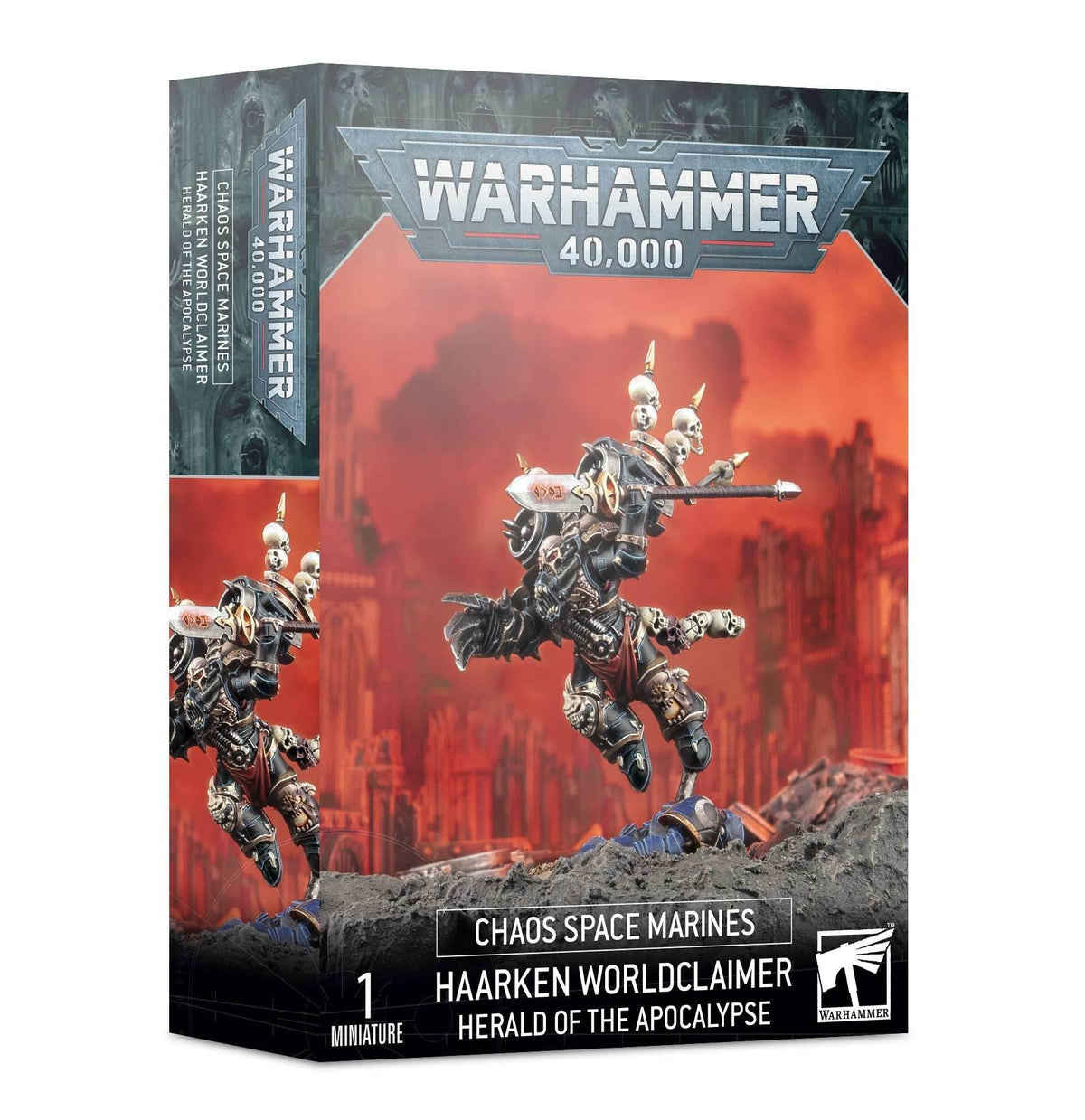 Warhammer 40K: Chaos Space Marines - Haarken Worldclaimer, Herald of the Apocalypse - 