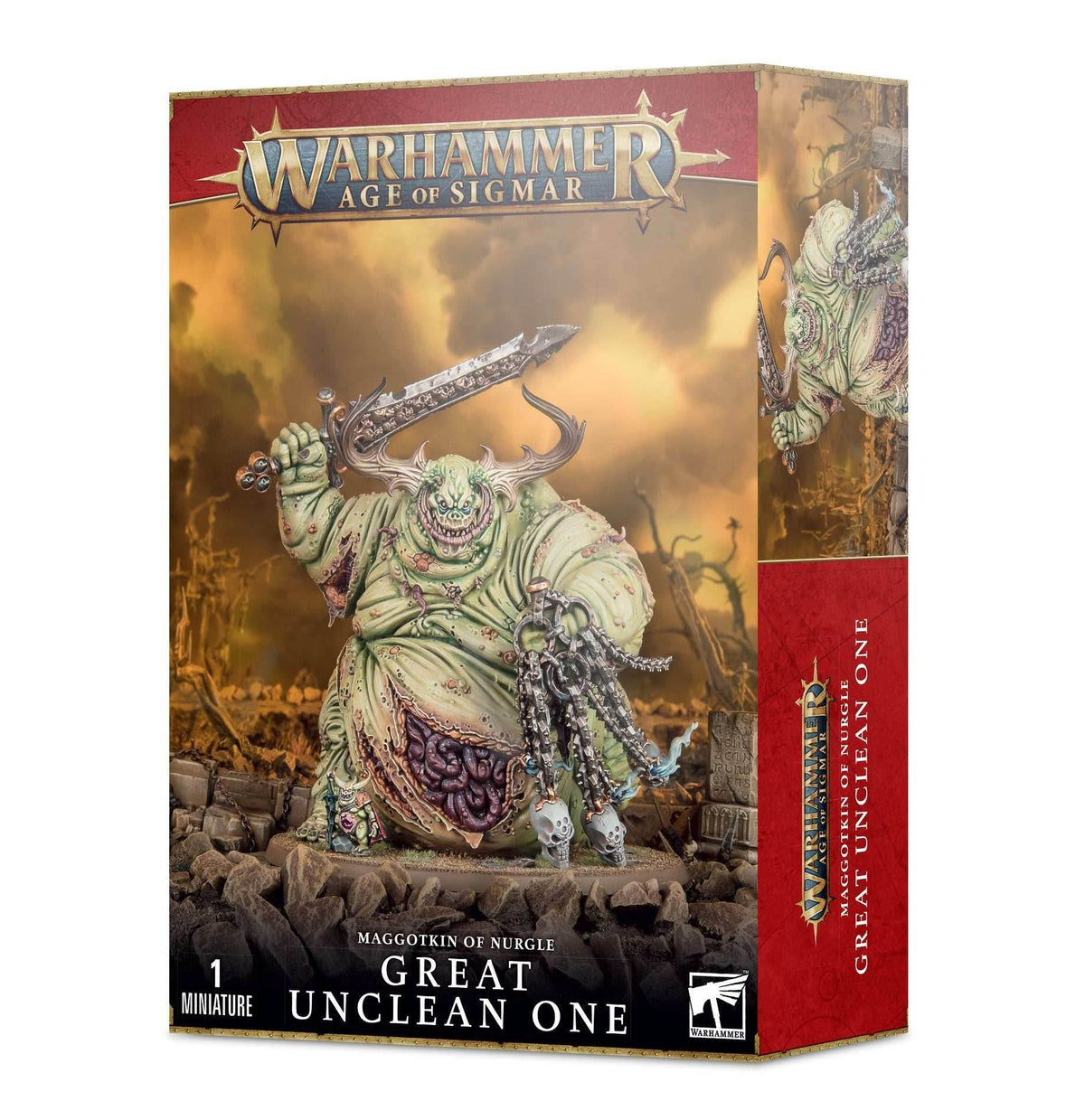 Warhammer 40K: Chaos Daemons Nurgle - Great Unclean One - 