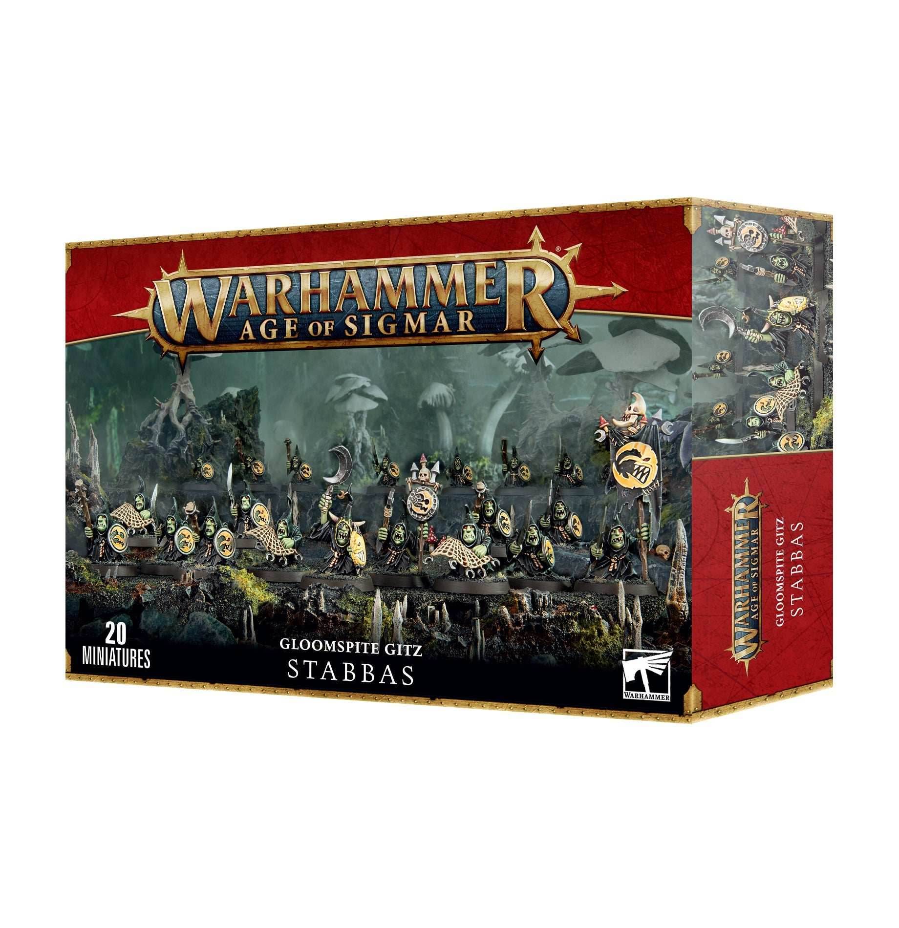 Warhammer: Gloomspite Gitz - Grots/Shootas/Stabbas - 