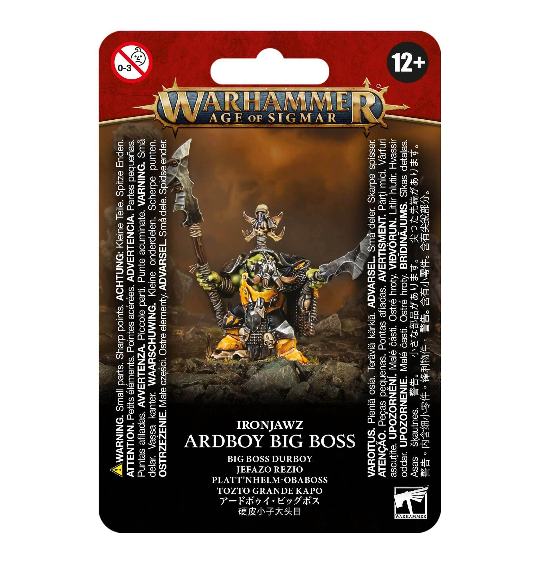 Warhammer: Orruk Warclans - Ardboy Big Boss - 