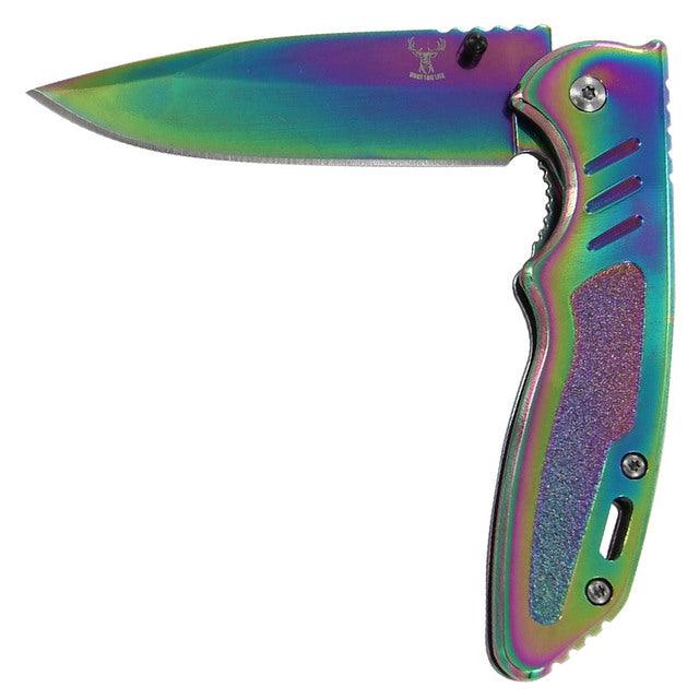 Hunt For Life Good Intentions Spring Assist Knife