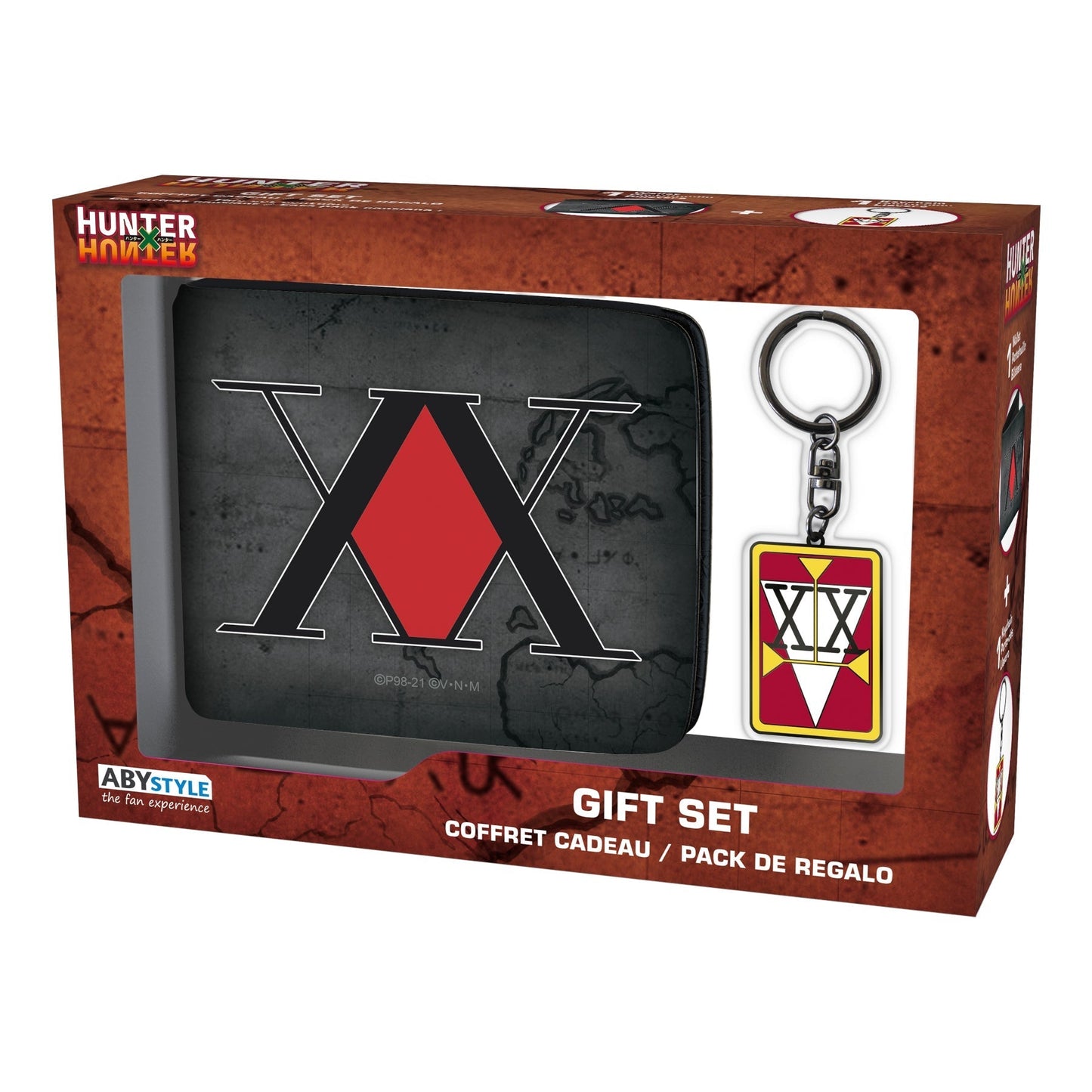 Hunter x Hunter Wallet and Key Chain Gift Set