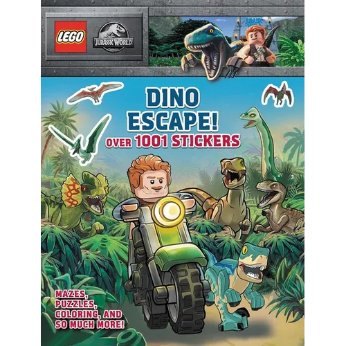 Lego Jurassic World: Dino Escape!: Over 1001 Stickers