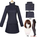 Ieiri Shoko Cosplay Outfit – Jujutsu Kaisen School Uniform Set - S / Costume and wig