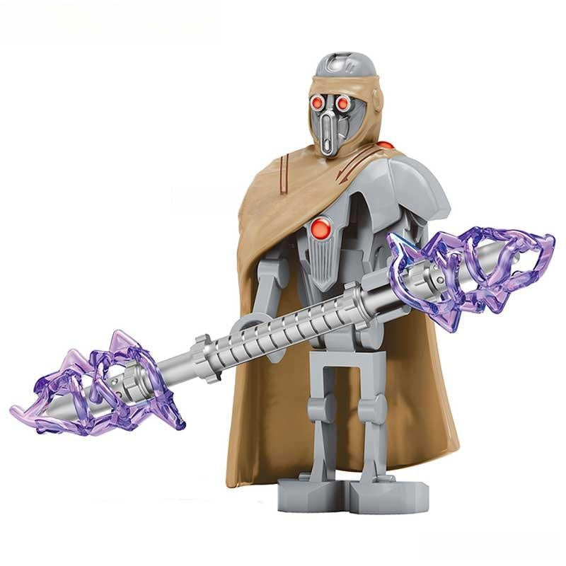 Ig-100 MagnaGuard Star Wars Lego Minifigures Custom Toys (Gray)