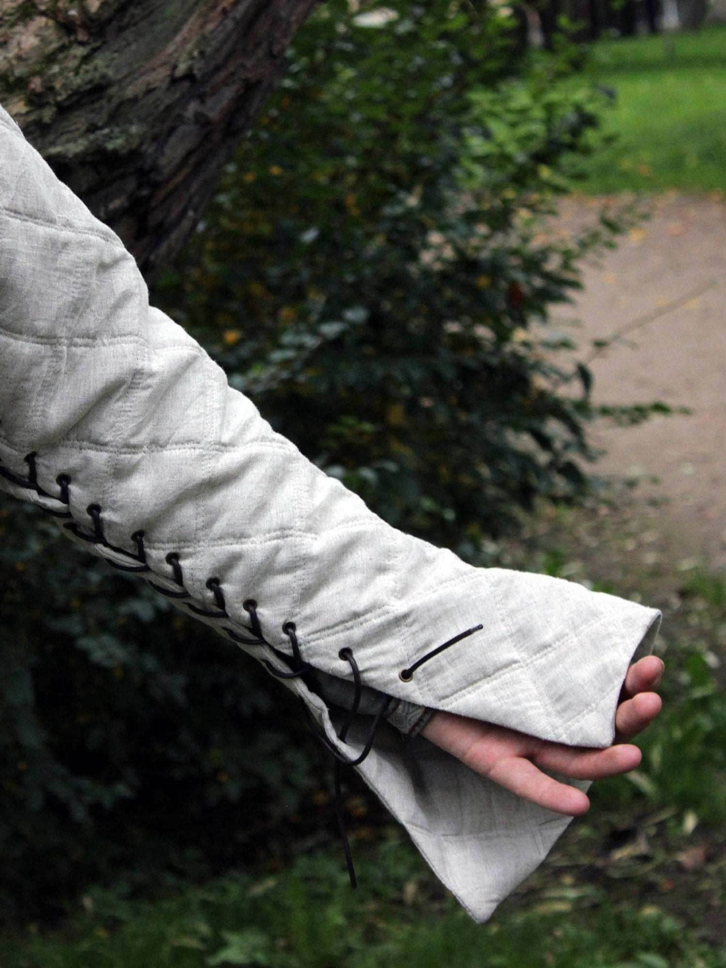 Aragorn linen tunic (Lord of the Rings) - XS / White