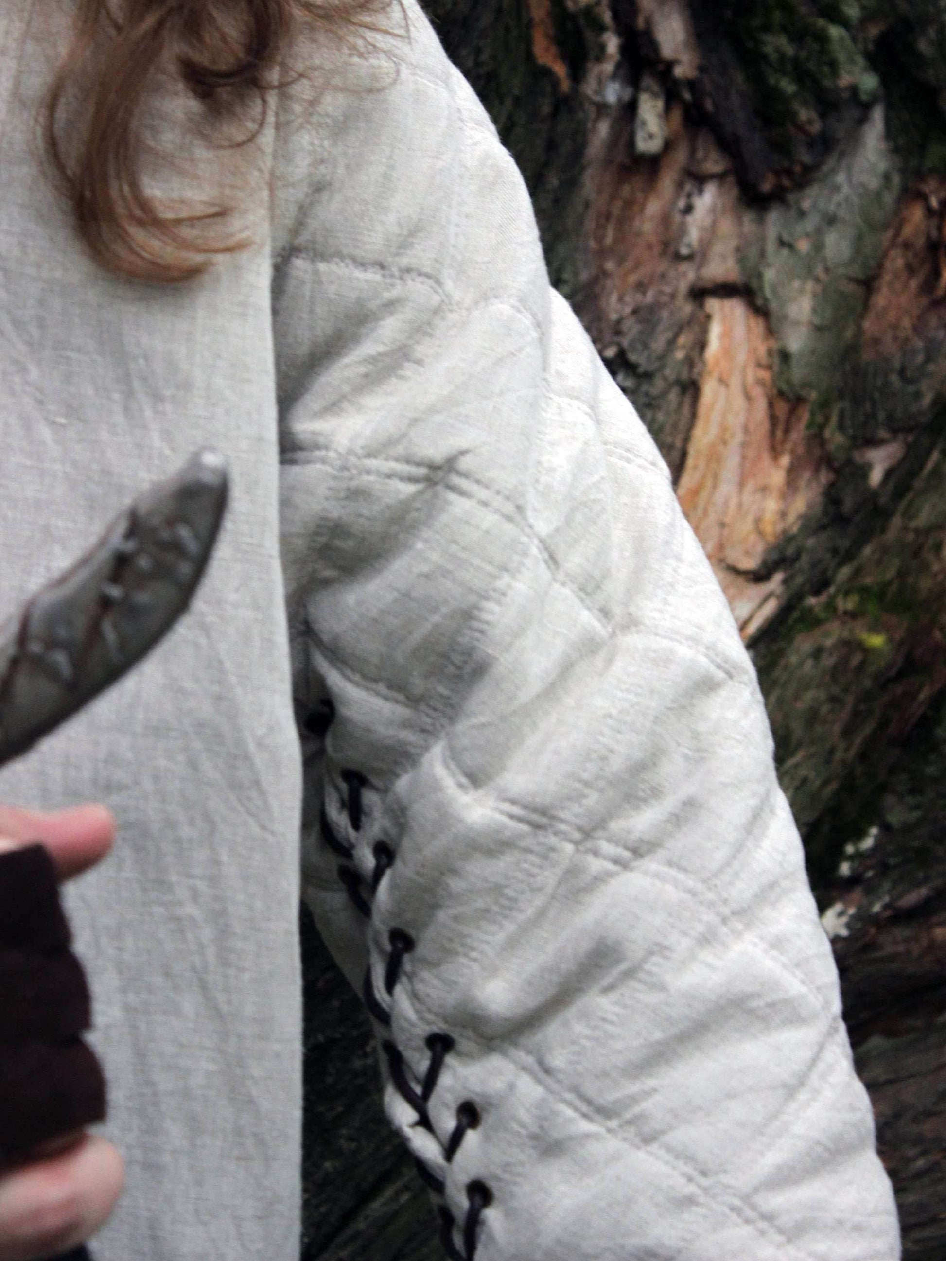 Aragorn linen tunic (Lord of the Rings) - XS / White