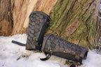 Celtic leather bracers - Black (like foto) / For one hand