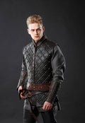 Bjorn leather wide belt - brown (like on foto)