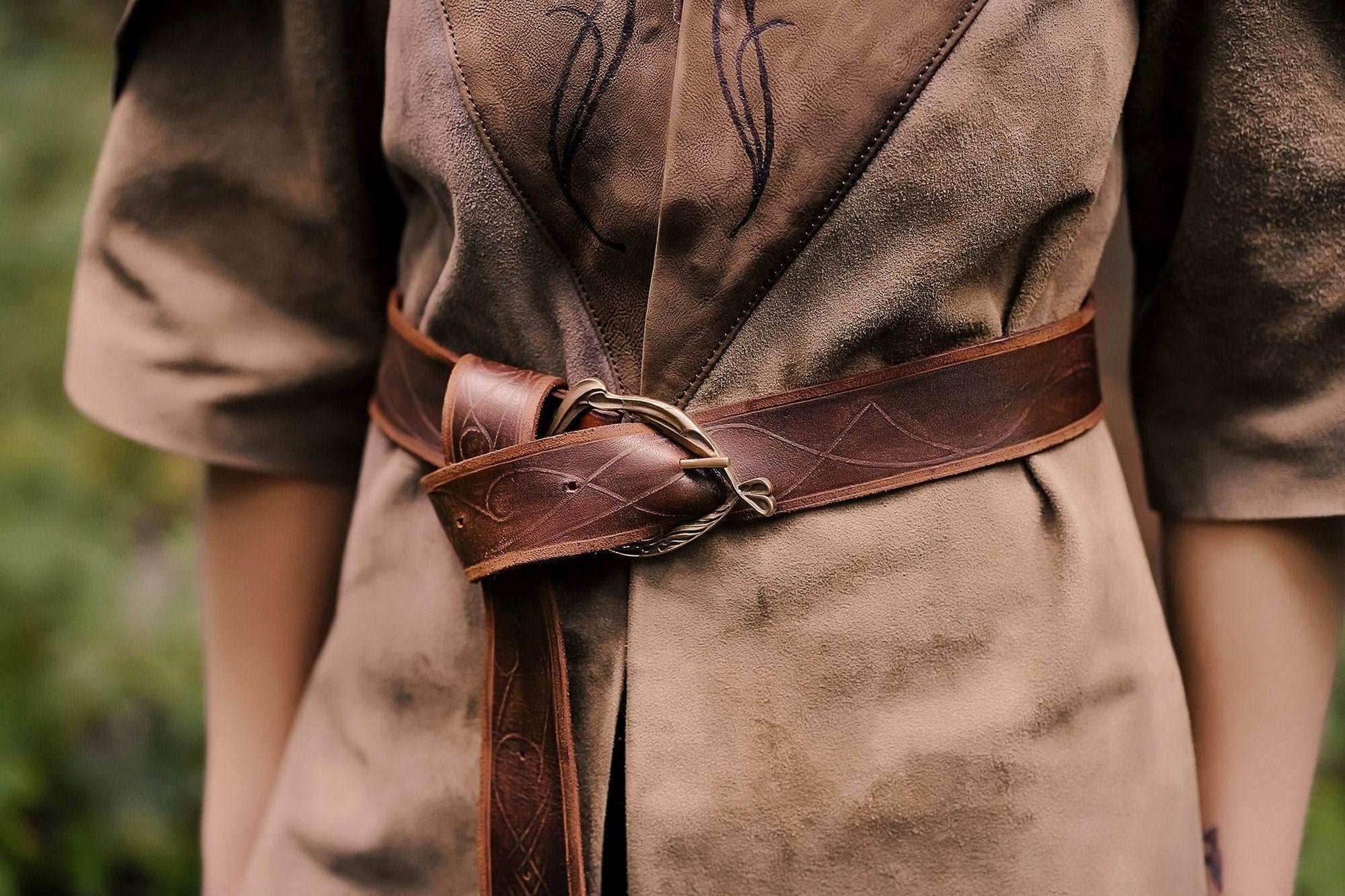 Elvish leaf belt - 