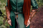 Elvish green leaf belt - 