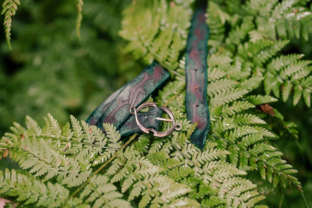 Elvish green leaf belt - 